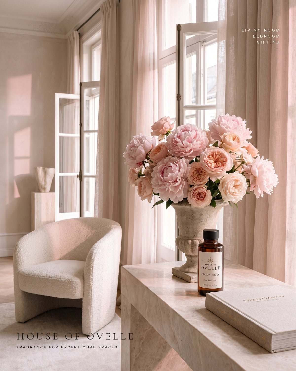 Peony House in the room it was made for