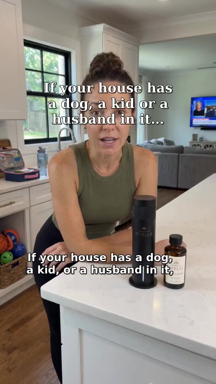 “If your house has a dog, a kid or a husband…” customer video