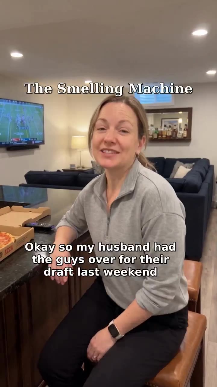 “The guys call it the smelling machine.” customer video