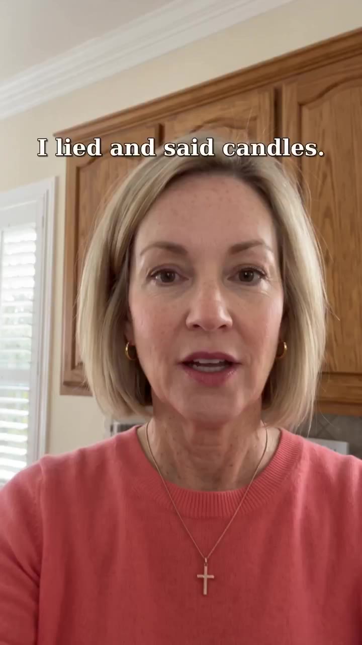 “I lied and said candles.” customer video